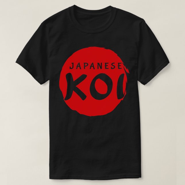 T-shirt Koi japonais (Design devant)
