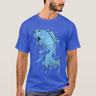 T-shirt Koi Poisson asiatique Koi Pond