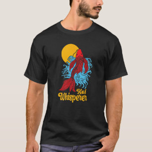 T-shirt Koi Whisperer Japonais Koi Carp Nishikigoi Poisson