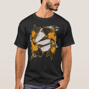 T-shirt Koi Yin Yang - Nishikigoi Japon étang japonais