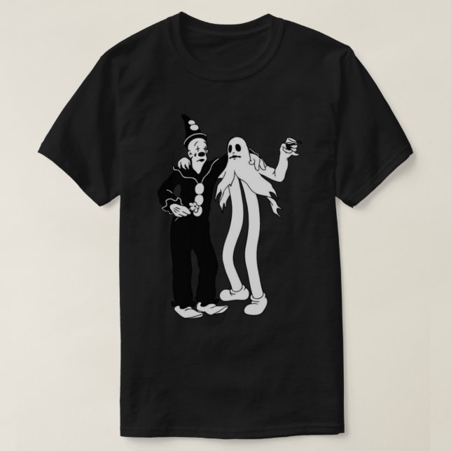 T-shirt Koko the Clown and Ghost     (Design devant)