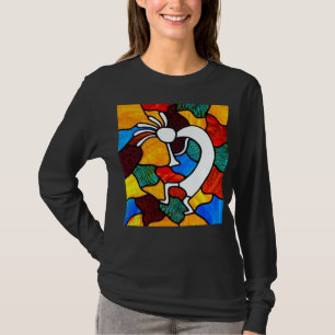 T-shirt Kokopelli à manches longues