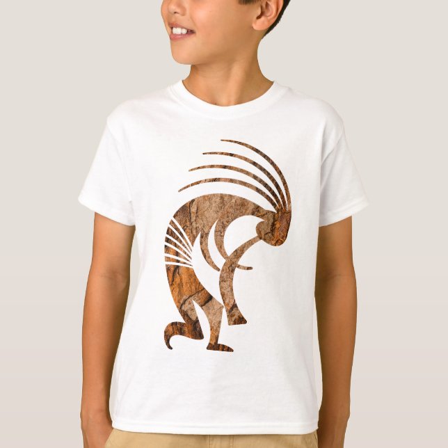 T-shirt Kokopelli, amérindienne du sud-ouest (Devant)
