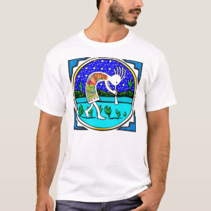T-shirt Kokopelli sous les étoiles