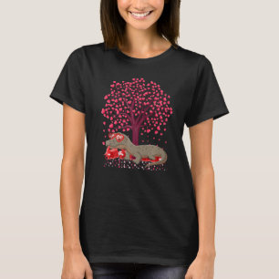 T-shirt Komodo Dragon Animal Komodo Dragon Saint Valentin