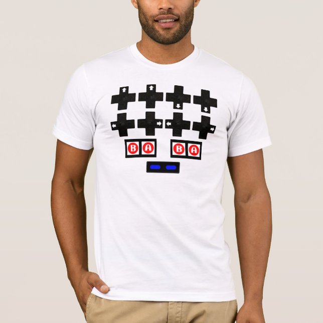 T-shirt Konami contre le code (Devant)