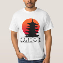 Kon'ichiwa bonjour en japonais soleil levant