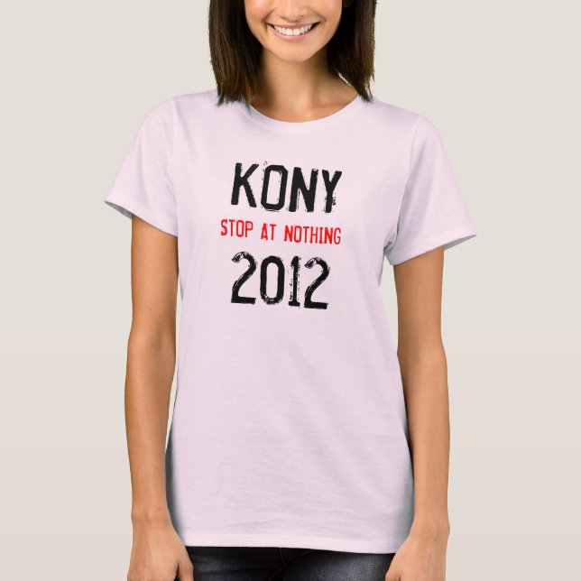 T-shirt Kony 2012 (Devant)