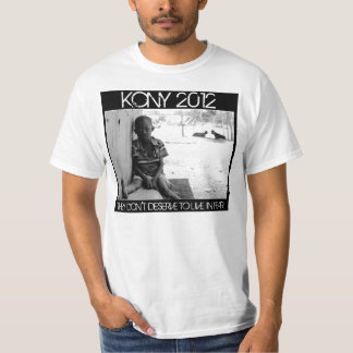 T-shirt KONY 2012 - Arrêtez la crainte