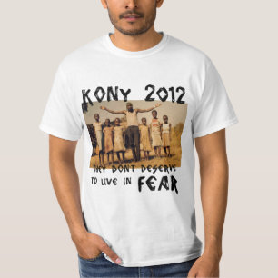 T-shirt KONY 2012 - Arrêtez la crainte