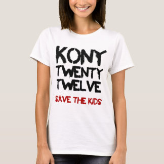T-shirt Kony 2012 - chemise "sauvez enfants "