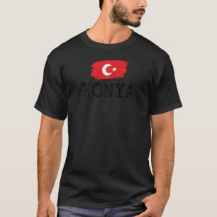 T-shirt Konya Ville Turquie Ville de vacances Turc Turc Tr