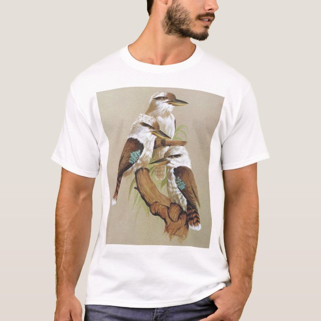 T-shirt Kookaburra riant - gigas de Dacelo (Devant)