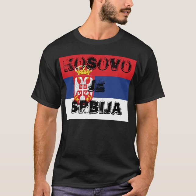 T-SHIRT KOSOVO JE SRBIJA (Devant)
