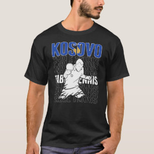 T-shirt Kosovo Table Tennis Soutien Kosovan Ping Pong Te