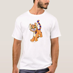 T-shirt Kougra orange aventureux