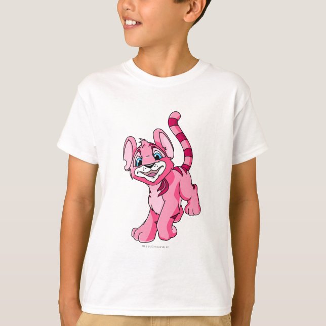 T-shirt Kougra rose (Devant)