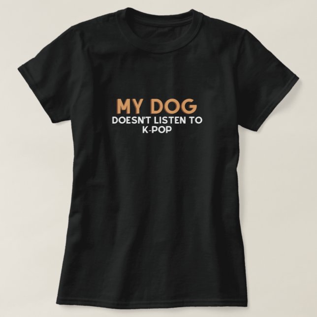 T-shirt KPOP BTS Corée POP Music KPOP Lover (Design devant)