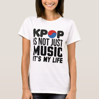 T-shirt Kpop est mes graphiques de slogan de musique de la
