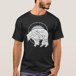 T-shirt Kpop Kawaii Panda Bear Ne T'entends Pas J'écoute