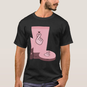 T-shirt Kpop Korean Drama Makeup K pop Heart Merch