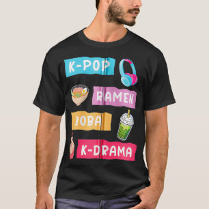 T-shirt KPop Mode pour les fans de KDrama et KPop Merc cor