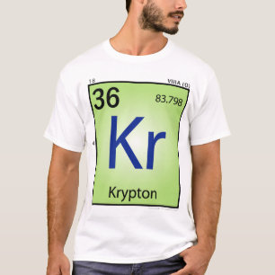 T-shirt (Kr) d'élément de krypton - avant