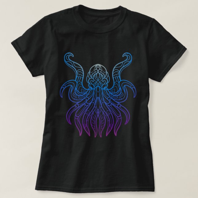 T-shirt Kraken complexe (Design devant)