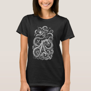 T-shirt Kraken et le navire
