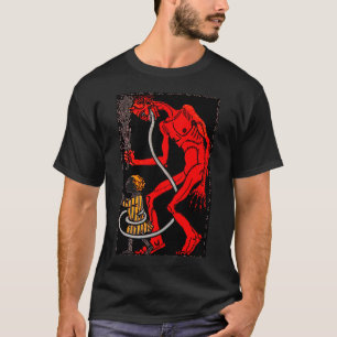 T-shirt Krampus a une languette longue !