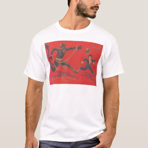 T-shirt Krampus poursuivant un enfant