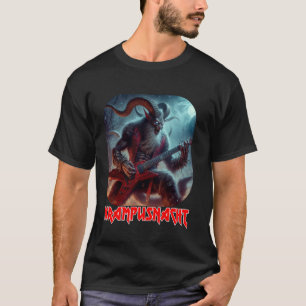 T-shirt Krampusnacht Guitare Électrique Heavy Metal Vacanc