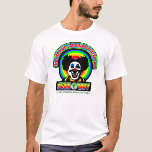 T-shirt Krazy riant la pièce en t de FireClown