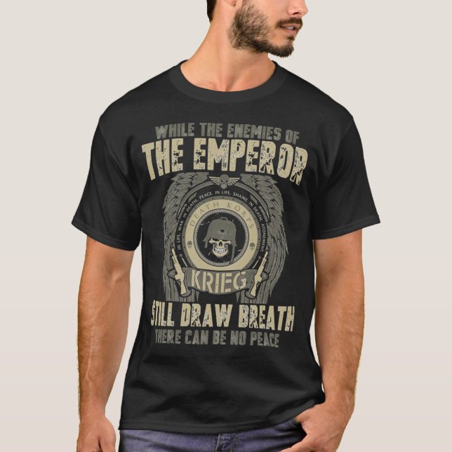 T-shirt Krieg - Ennemis De L'Empereur (Devant)