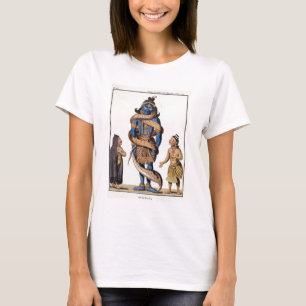 T-shirt Krishna a serré par le serpent de Kaliya, de 'Voy