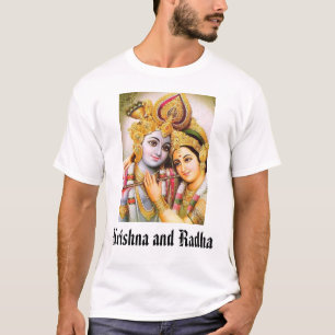 T-shirt Krishna et Radha, Krishna et Radha
