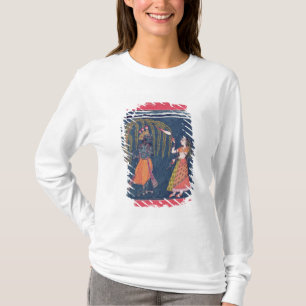 T-shirt Krishna jouant une cannelure, du 'Vahula