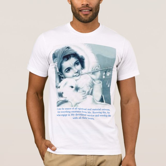 T-shirt Krishna, source de tous (Devant)