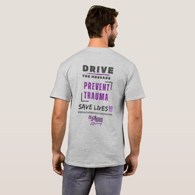 T-shirt Krista Steele - Lancer le message (Dos entier)