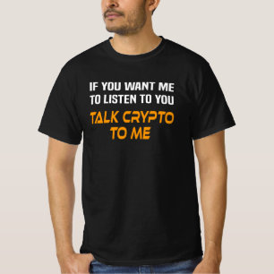 T-shirt Krypto Crypto Trader Dit Krypto Devise Mineur