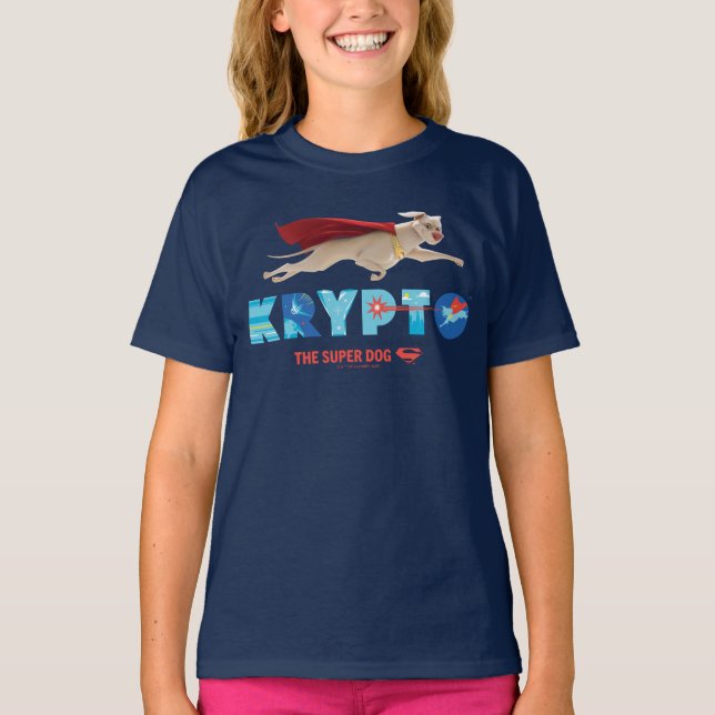T-shirt Krypto Le Super Chien (Devant)