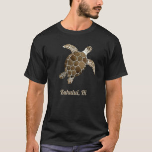 T-shirt Kuhului Hawaii Biologie Marine Sauvez La Tortue Me