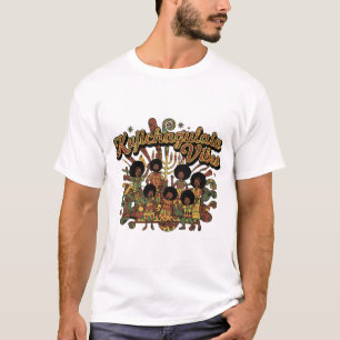 T-Shirt Kujichagulia Vibes Groovy Kwanzaa pour la