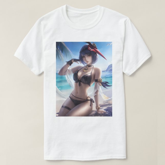 T-shirt Kujou Sara maillot de bain 163 (Design devant)