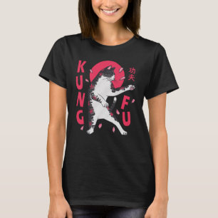 T-shirt Kung Fu Cat