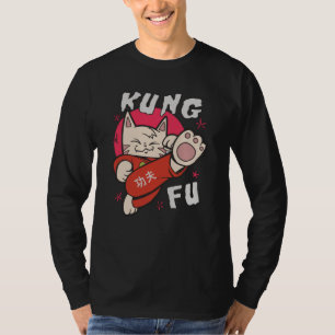 T-shirt Kung Fu Cat