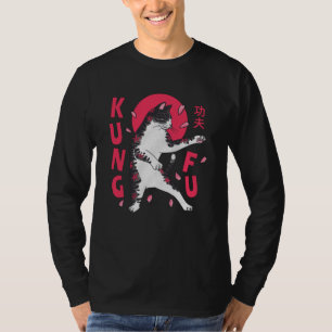 T-shirt Kung Fu Cat