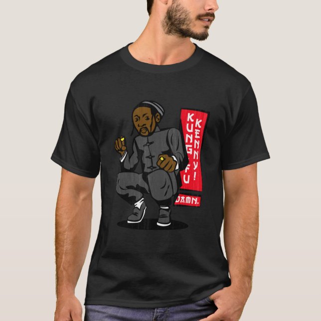 T-shirt Kung-Fu Kenny (Devant)