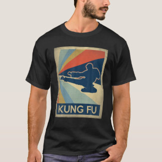 T-shirt kung fu vintage