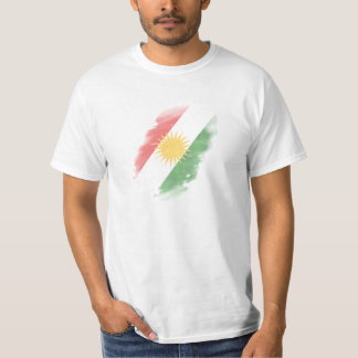 T-shirt Kurde drapeau